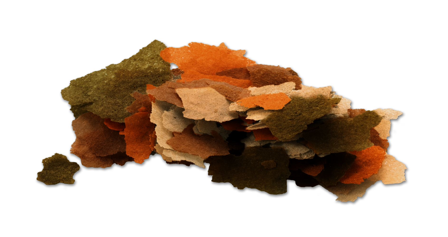 Dettaglio ravvicinato della miscela di scaglie Tetra Min Flakes 500 ml per acquari Dettaglio ravvicinato della miscela di scaglie Tetra Min Flakes 500 ml per acquari